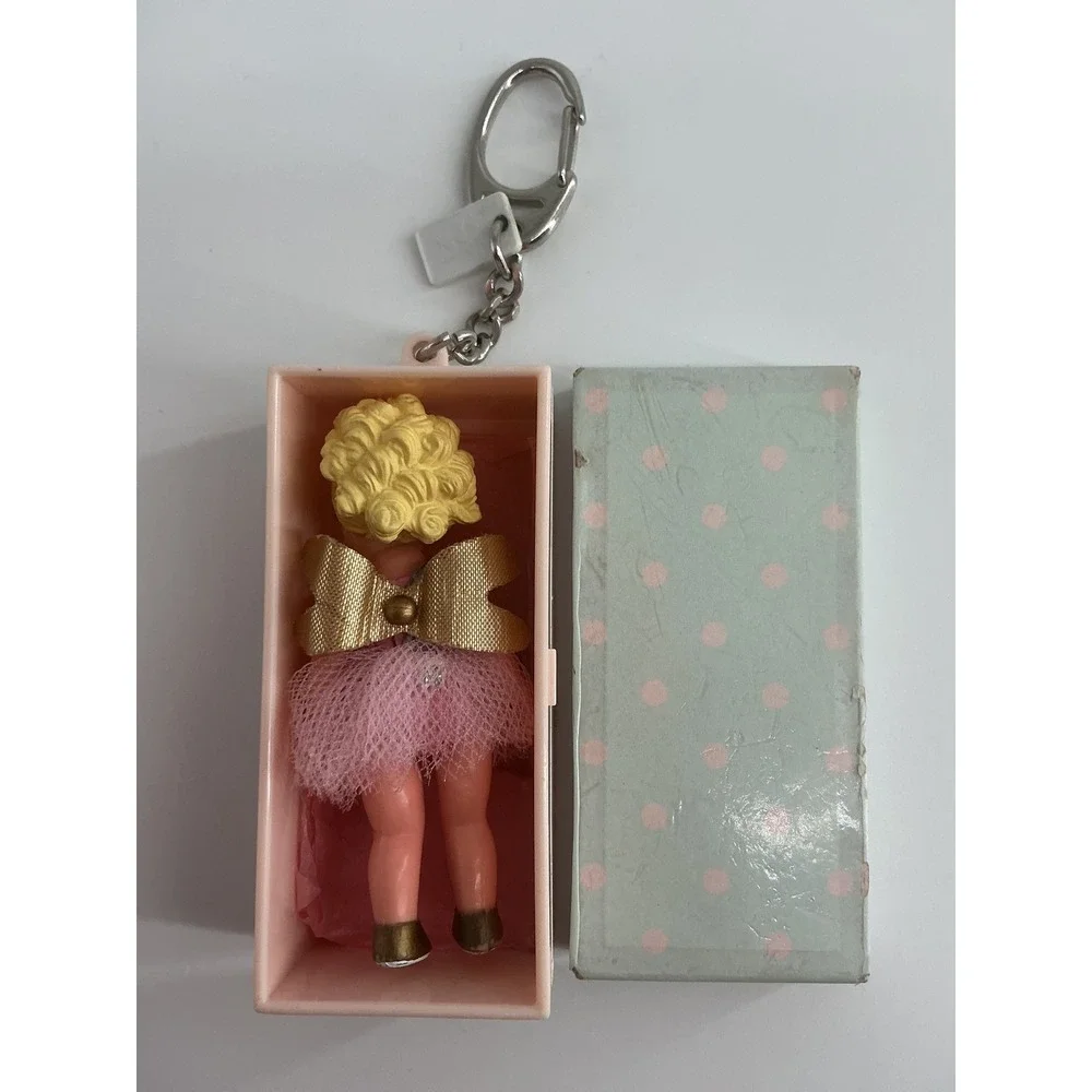 Madame Alexander Miniature Doll Keychain Pink Tutu Fairy 2002 Basic Fun Inc Box